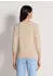 Madeleine Strickpullover Kaschmirpullover mit U-Boot-Ausschnitt beige melange