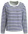 Smith&Soul Rundhalspullover marine/weiß