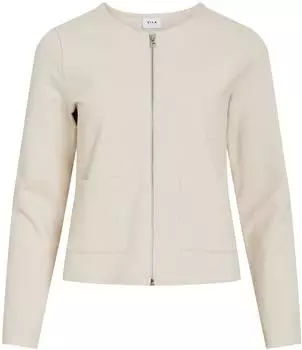 Vila VIGARDEN L/S Kurze Strickjacke - NOOS kitt