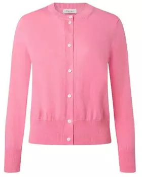 Maerz Strickjacke Knopf 1/1 Arm chateau rose