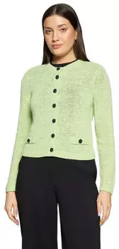 Betty Barclay Casual-Strickjacke mit Knopfleiste (53581031) foam green