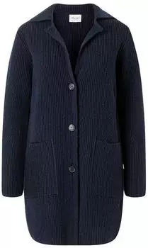 Maerz Regular Fit Strickjacke mit aufgesetzter Brusttasche (1690309) marine