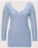 Madeleine Strickpullover Kaschmirpullover mit U-Boot-Ausschnitt (78829136) himmelblau