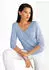Madeleine Strickpullover Kaschmirpullover mit U-Boot-Ausschnitt (78829136) himmelblau