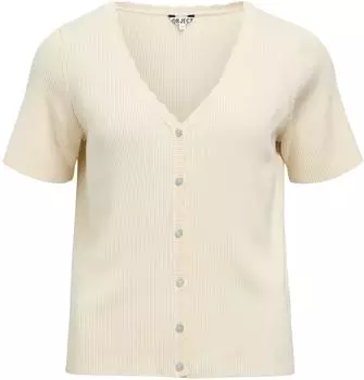 Object Collectors Item Short Sleeve Knit Cardigan (23048122) birch