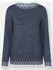 Witt Weiden Langarm-Pullover (198777) rauchblau-ecru-gemustert