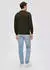 s.Oliver Strickpullover mit Logo-Stickerei (2143173.79W0) grün