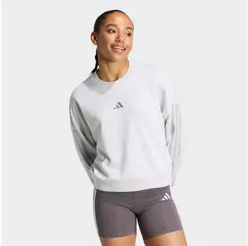 Adidas W 3S FT SWT Sweatshirt (KF6279) light grey heather/medium grey heather