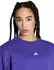 Adidas Essentials Small Logo Feelcomfy Sweatshirt (JV7300) dunkellila/weiß