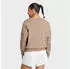 Adidas ALL SZN Fleece Loose Sweatshirt khaki/weiß