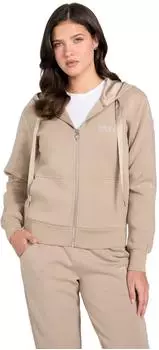 Guess Eco Hooded Scuba Sweatshirt mit Kapuze (W6RQ12KBYE2) summer clay/mokka