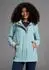 KangaROOS Fleece Steppjacke mit Kapuze (51089749) hellblau/braun