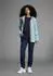KangaROOS Fleece Steppjacke mit Kapuze (51089749) hellblau/braun