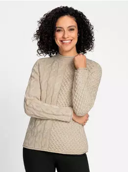 Witt Weiden Stehkragenpullover (299372) sand
