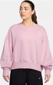 Nike Sportswear Phoenix Fleece Oversized Crew Sweatshirt (DQ5761-663) pink foam/sail