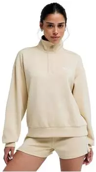 Roxy Rise & Vibe Sweet Sweatshirt (ERJFT05012-TGJ0) pebble