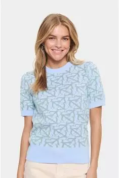 Saint Tropez Zico Pullover heather surf