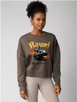 watapparel Rawr Sweatshirt braun / mischfarben