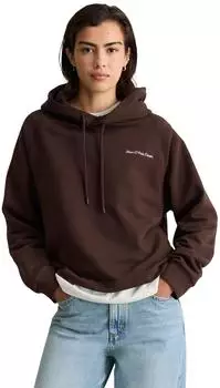 Marc O'Polo Sweatshirt aus reiner Bio-Baumwolle (82867617) burnt aubergine/schoko