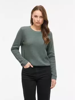 Vila VICOMFY Pullover Regular Fit balsam green/petrol