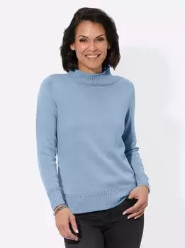 Witt Weiden Stehkragen-Pullover (837655) eisblau