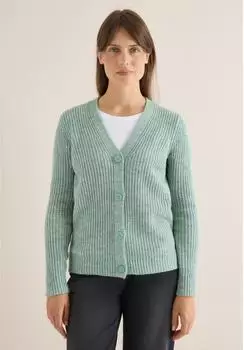 Cecil Cardigan im soften Baumwoll-Mix jewel green melange