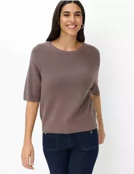 BRAX Damen Style ELISA warm greige hellbraun Gr. (906022_90118400_50)