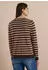 Cecil Gestreifter Melange Pullover (B303878) truffle brown