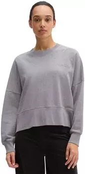 Marc O'Polo Sweatshirt Relaxed Fit aus Bio-Baumwolle (66982339) fine grau melange