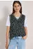 Cecil Pullunder mit V-Neck und Leo-Muster (56832246) dried olive green/schwarz