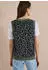 Cecil Pullunder mit V-Neck und Leo-Muster (56832246) dried olive green/schwarz