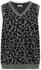 Cecil Pullunder mit V-Neck und Leo-Muster (56832246) dried olive green/schwarz