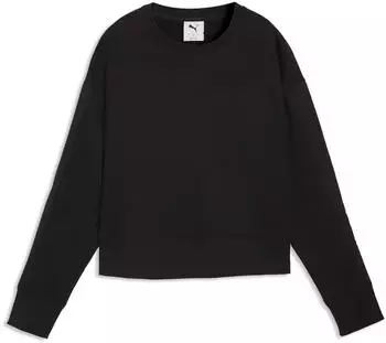 Puma HER Relaxed Sweatshirt Damen Kleidung Schwarz (691885_01)