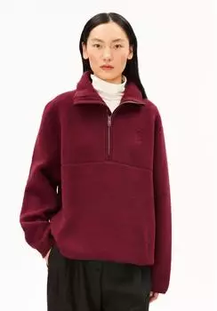 armedangels HAARLEENAA BAUMWOLL-FLEECE | 100% Bio-Baumwolle - rot ( ) (30007063-3639)