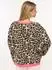 Zwillingsherz Neon Leo V-Neck Sweatshirt (29221338) neonpink