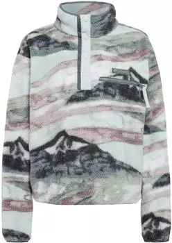 Columbia Helvetia II Cropped Printed Sherpa Fleece Damen (2098501) sedona sage / summits
