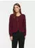 Vila VIPIGGA O-Neck L/S Knit Jacket NOOS Strickjacke (14116498) port royale