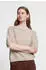 ICHI IHDASILA Kurzarmpullover (19566965) oatmeal melange