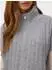 Vero Moda VMBANG RIB SL Highneck Zipper Vest (10347170) medium grey melange