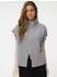 Vero Moda VMBANG RIB SL Highneck Zipper Vest (10347170) medium grey melange