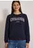 Cecil Sweatshirt mit Rundhals und Stickerei (B304063) urban dark blue