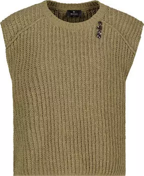 Monari Pullunder Regular Fit mit Stehkragen (809941) forest