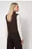 Monari Pullover Weste Regular Fit mit Stehkragen (809984) black coffee