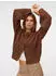 Vero Moda VMLEA LS O-Neck Cardigan Loose Fit Strickjacke (34637834) cocoa brown
