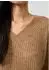 s.Oliver Pullover mit Rippstruktur in Melange-Optik braun 2182078.84W0.