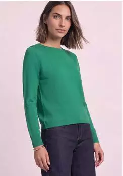 Street One Basic Pullover mit U-Boot-Ausschnitt (A30388718140)
