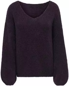 Jacqueline de Yong JDYDINEA Pullover Regular Fit (15334709) aubergine
