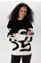 Aniston Sweatshirt mit Rautenmuster (47248060) schwarz/offwhite