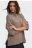 Only ONLMARY LS HIGH NECK SLIT KNT NOOS Strickpullover Regular Fit (15379251) shaved chocolate/braunmeliert