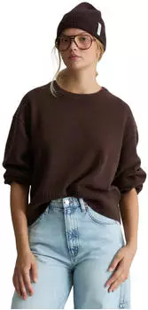 Marc O'Polo Pullover mit weicher Haptik (35461768) espresso braun